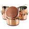 Gibson Home® Rembrandt 4.7'' Copper-Plated Stainless Steel Mini Dutch Oven Set